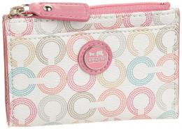 COACH☆ウェイバリー コーテッド キャンバス ミニ スキニー☆