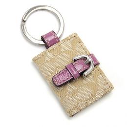 COACH ☆シグネチャー ピクチャーフレーム キーリング☆