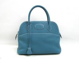 HERMES ☆ ボリード 31 ブルー☆